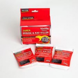 Procter Pest Stop Rat and Mouse Killer 10 x 40g Sachets